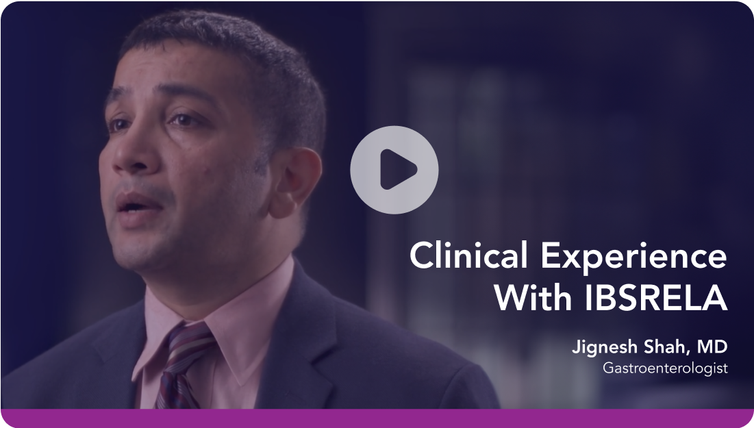 Video: Clinical Experience With IBSRELA - Dr Jignesh Shah