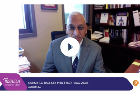 Dr. Satish Rao presents: IBSRELA, an innovative treatment for IBS-C