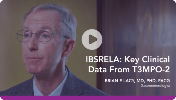 Video: IBSRELA: Key Clinical Data From T3MPO-2 - Dr Brian E Lacy
